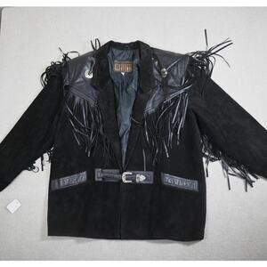 WHIPP “Authentic” Vintage Leather Fringe Jacket - Men's Large/XL